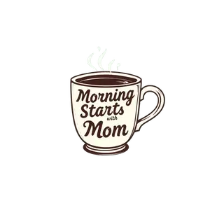 Vintage Coffee Cup Badge #6083 | Free PNG Download
