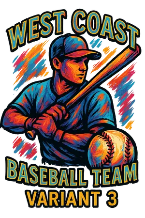West Coast Baseball Style #4004 | Free PNG Download