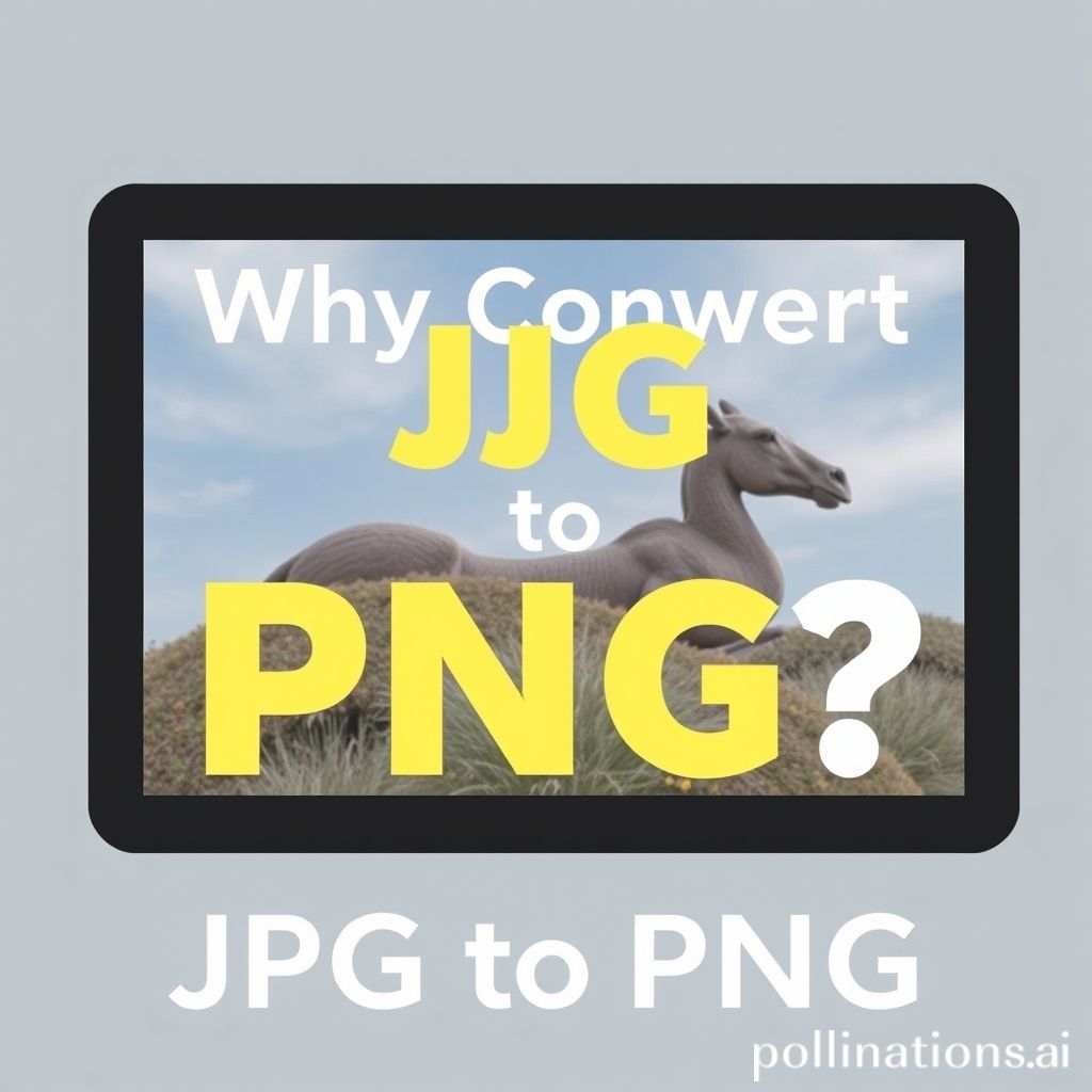 "Convert JPG to PNG"