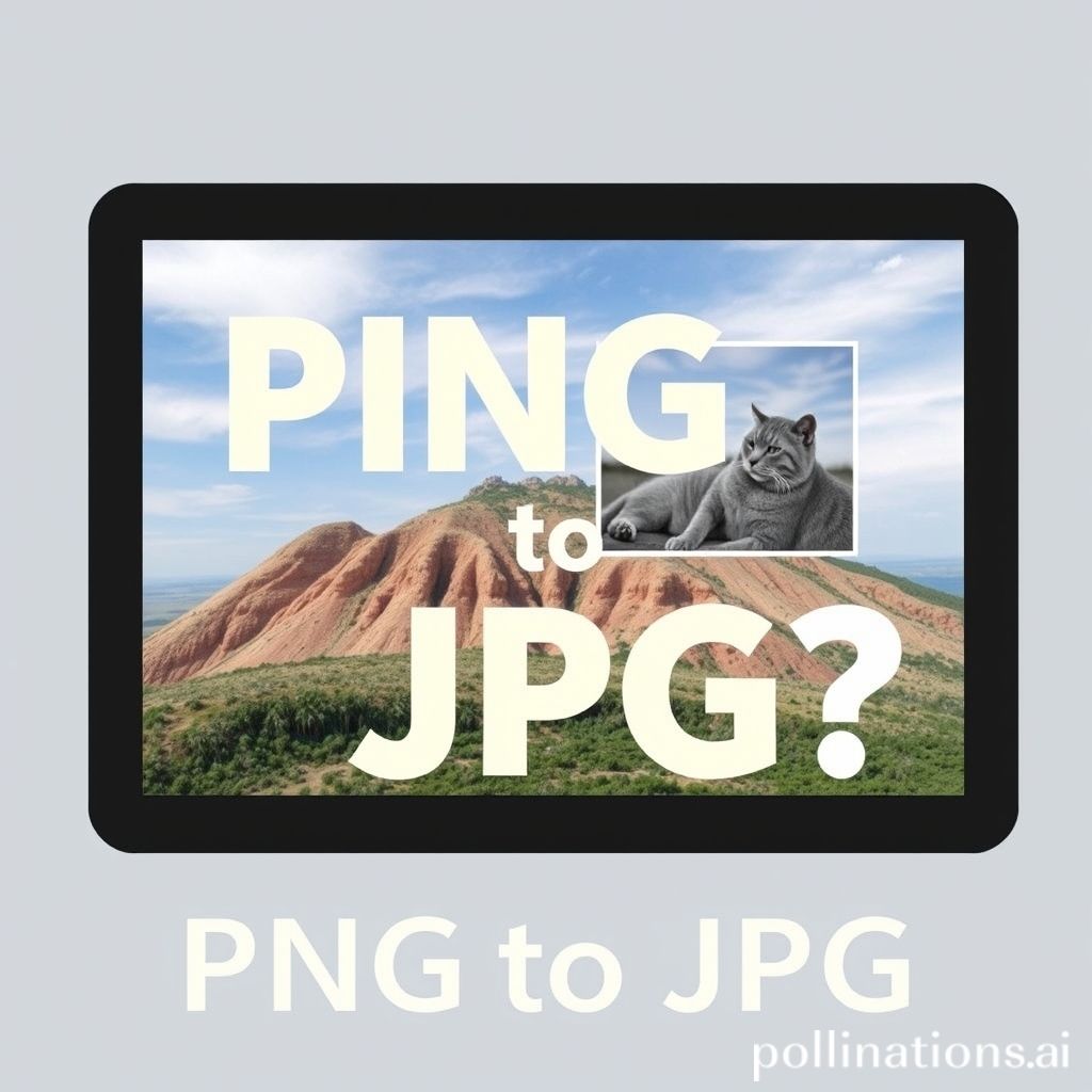 "Convert PNG to JPG"