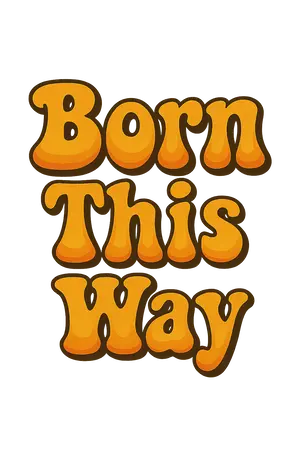 70s Retro Typography #3474 | Free PNG Download