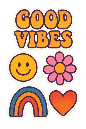Aesthetic Sticker Design #7928 | Free PNG Download