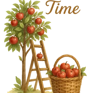 Apple Picking Fun #8816 | Free PNG Download