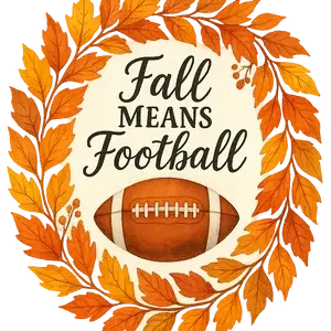 Autumn Football Wreath #9830 | Free PNG Download