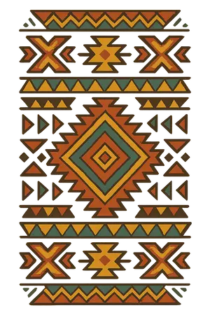 Aztec Pattern Print #5555 | Free PNG Download