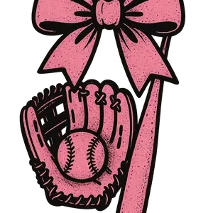 Bow, Glove, And Bat #3828 | Free PNG Download