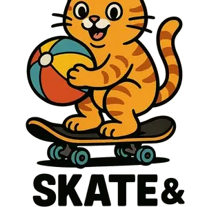 cat-skateboarding-fun Cat Skateboarding Fun #8711 | Free PNG Download