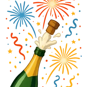 Celebratory Explosion #6527 | Free PNG Download