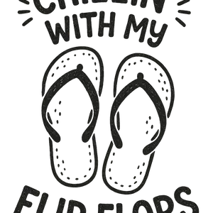 chillin-sandal-vibes Chillin' Sandal Vibes #6386 | Free PNG Download