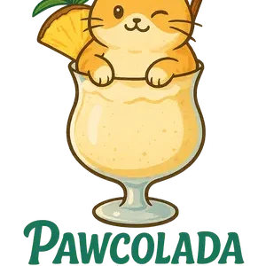chubby-cat-pawcolada Chubby Cat Pawcolada #4447 | Free PNG Download