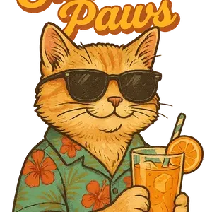 Cool Summer Cat #8498 | Free PNG Download