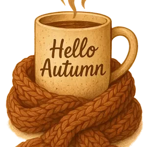 Cozy Autumn Mug #4308 | Free PNG Download