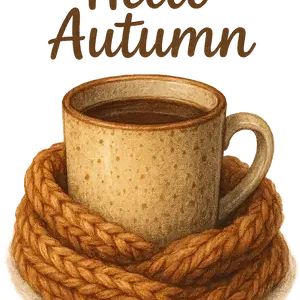 Cozy Autumn Mug #5079 | Free PNG Download