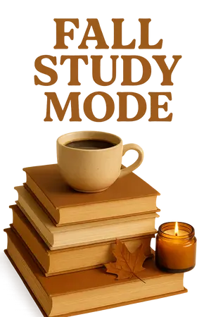 Cozy Autumn Study #1274 | Free PNG Download
