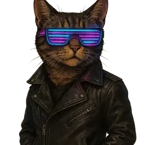 cyberpunk-cat-style Cyberpunk Cat Style #4164 | Free PNG Download