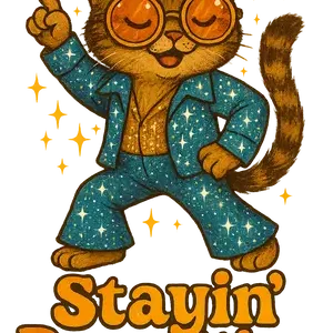 disco-cat-vibes Disco Cat Vibes #8180 | Free PNG Download