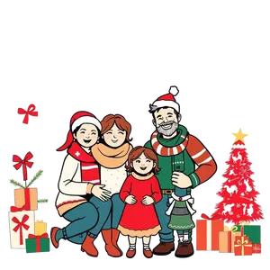Family Christmas T Shirt Design Festive #9053 | Free PNG Download