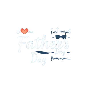 Fathers Day Design For Shirts Meaningful And Heartfelt Theme #5682 | Free PNG Download
