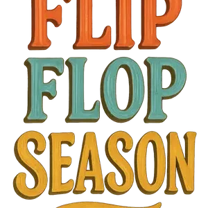 Flip Flop Season #8376 | Free PNG Download