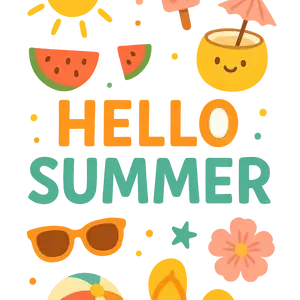 Fun Summer Icons #4725 | Free PNG Download