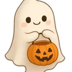 Ghost With Candy Bucket #3291 | Free PNG Download