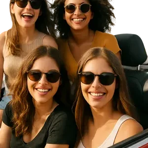 Girls In Convertible #8572 | Free PNG Download