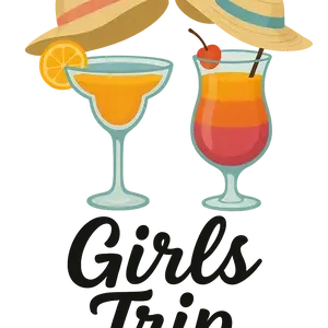 Girls Trip Essentials #1535 | Free PNG Download