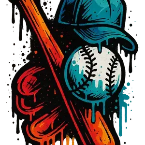 Graffiti Baseball Gear #5499 | Free PNG Download