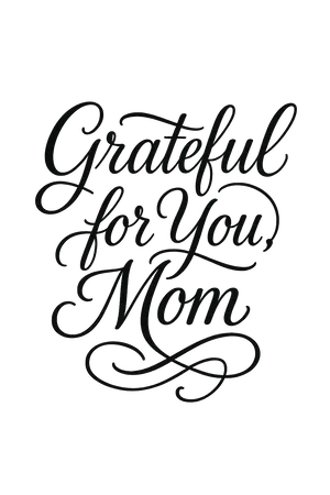Grateful For You #4390 | Free PNG Download