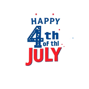 Happy 4th Of July T Shirt Design Celebration Theme #4932 | Free PNG Download