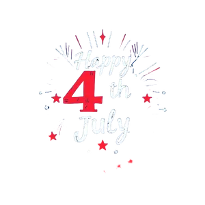 Happy 4th Of July T Shirt Design Celebration Theme #3895 | Free PNG Download