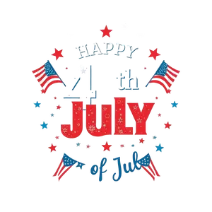 Happy 4th Of July T Shirt Design Celebration Theme #3175 | Free PNG Download