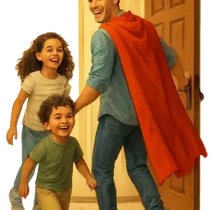 Heroic Dad Entrance #8078 | Free PNG Download