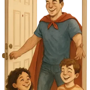 Heroic Dad Entrance #7129 | Free PNG Download