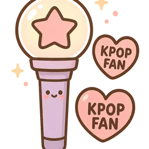 Kawaii Kpop Fan Accessories #6463 | Free PNG Download