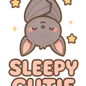 Kawaii Sleepy Bat #2512 | Free PNG Download