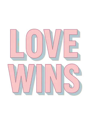 Love Wins Art #9714 | Free PNG Download