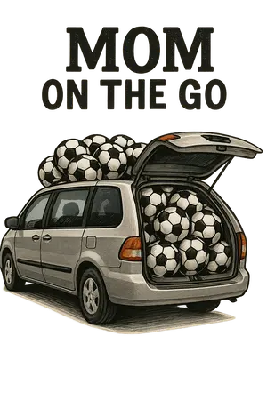 Mom's Soccer Minivan #4167 | Free PNG Download