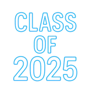 Neon Class Of 2025 #5515 | Free PNG Download