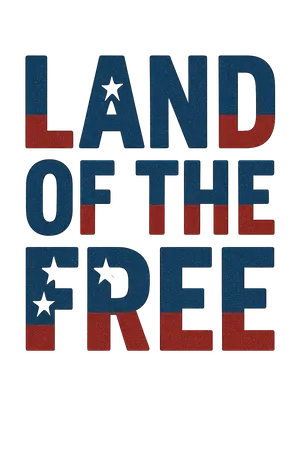 Patriotic Typography #9693 | Free PNG Download