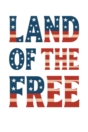 Patriotic Typography #8708 | Free PNG Download