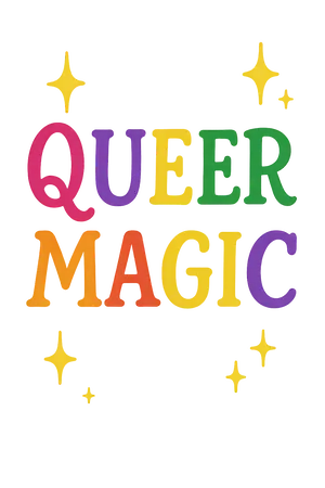 Queer Magic Lettering #3694 | Free PNG Download