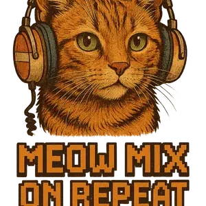 retro-cat-vibes Retro Cat Vibes #4881 | Free PNG Download