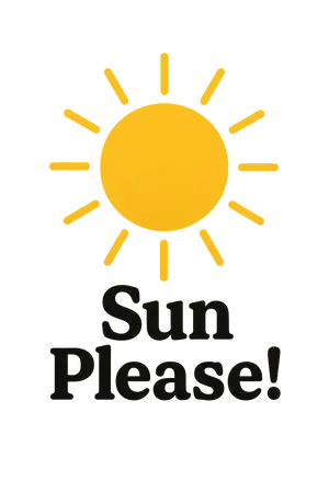 Sun Please! #6863 | Free PNG Download