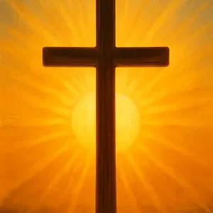 Sunrise With Cross Beams #1438 | Free PNG Download