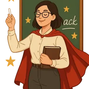 Superhero Teacher Chalkboard #7961 | Free PNG Download
