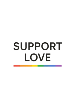 Support Love Typography #4681 | Free PNG Download