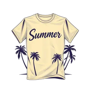 Trendy Summer Design For Shirts Aesthetic Style #1216 | Free PNG Download
