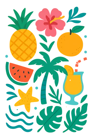 Trendy Summer Shirt #5954 | Free PNG Download