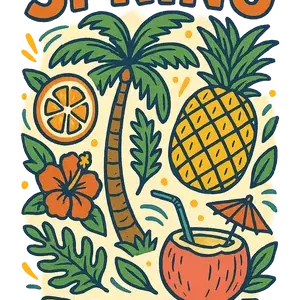 tropical-spring-break-vibes Tropical Spring Break Vibes #5279 | Free PNG Download